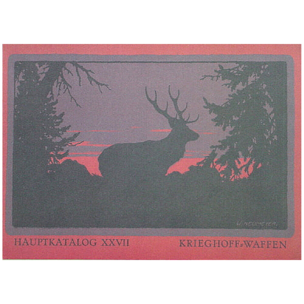 Vintage Krieghoff Soft Cover Catalog **All in German**